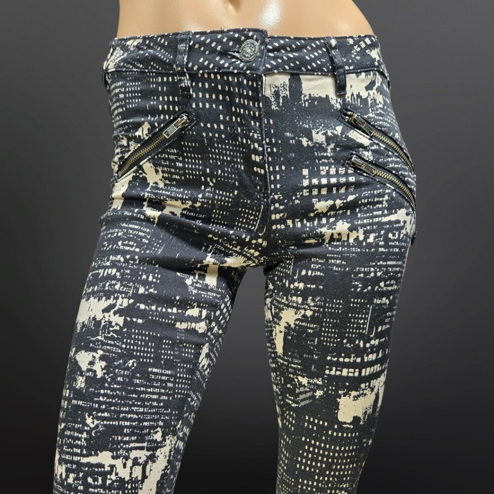 Scotch & Soda Urban Print Skinny Pants